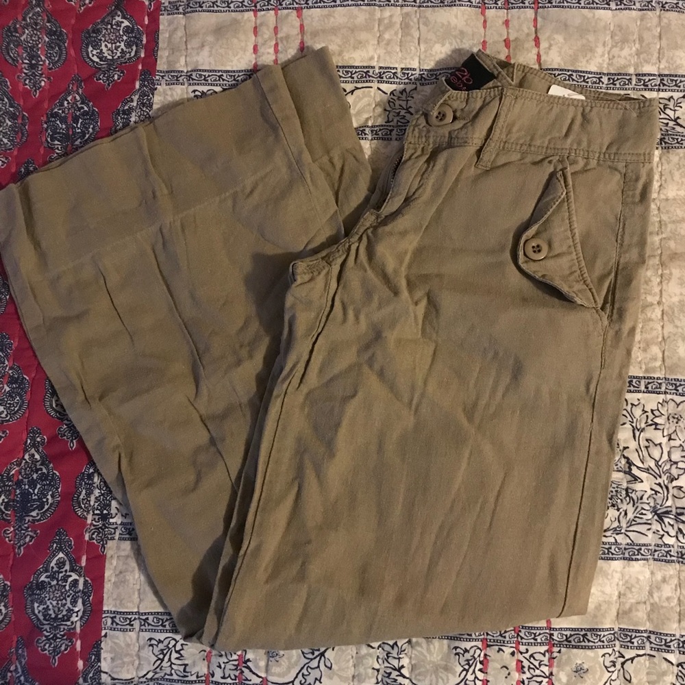 Canvas pants